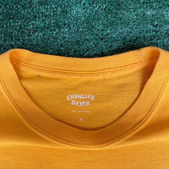 Crawling Death Hell Skull Shirt Gothic Emo Long Sleeve Tee - Picture 5 of 6